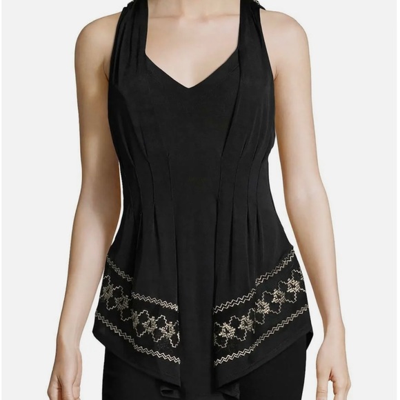 NWT Free People All Eyes on Me Embroidered Tank Top Size XS - Picture 2 of 9